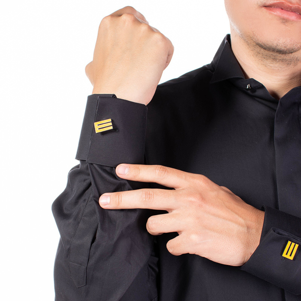 ETRO SILVER & COLOR CLASSIC CUFF-LINK | MENS
